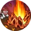 Lava Release: Scorching Flow Rock Peak